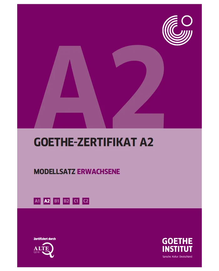 Goethe Zertifikat A2 Modellsatz Erwachsene
