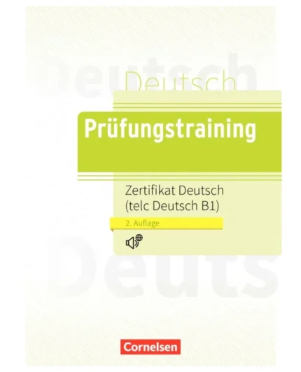 کتاب آلمانی Prufungstraining Zertifikat Deutsch (telc Deutsch B1)