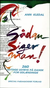 سادان سیگر من | خرید کتاب زبان دانمارکی SADAN SIGER MAN