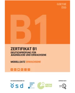 Zertifikat B1- Modellsatz Erwachsene