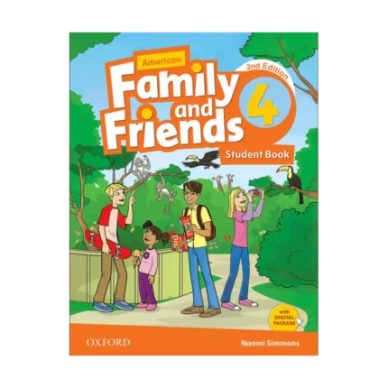 امریکن فمیلی اند فرندز 4 | کتاب انگلیسی American Family and Friends 4