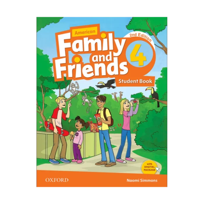 امریکن فمیلی اند فرندز 4 | کتاب انگلیسی American Family and Friends 4