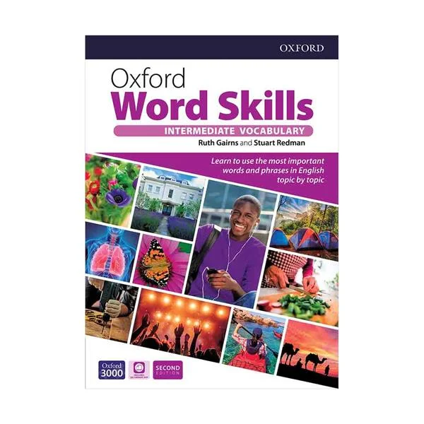 خرید کتاب آکسفورد ورد اسکیلز اینترمدیت Oxford Word Skills Intermediate 2nd ویرایش دوم