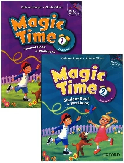پک 2 جلدی کتاب 1 + 2 Magic Time مجیک تایم