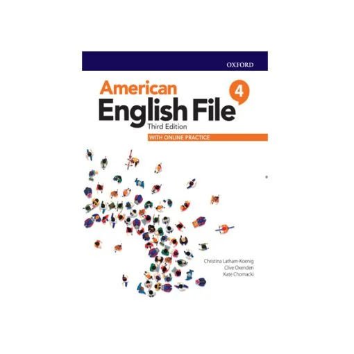امریکن انگلیش فایل 4 | خرید کتاب زبان انگلیسی American English File 4-3nd