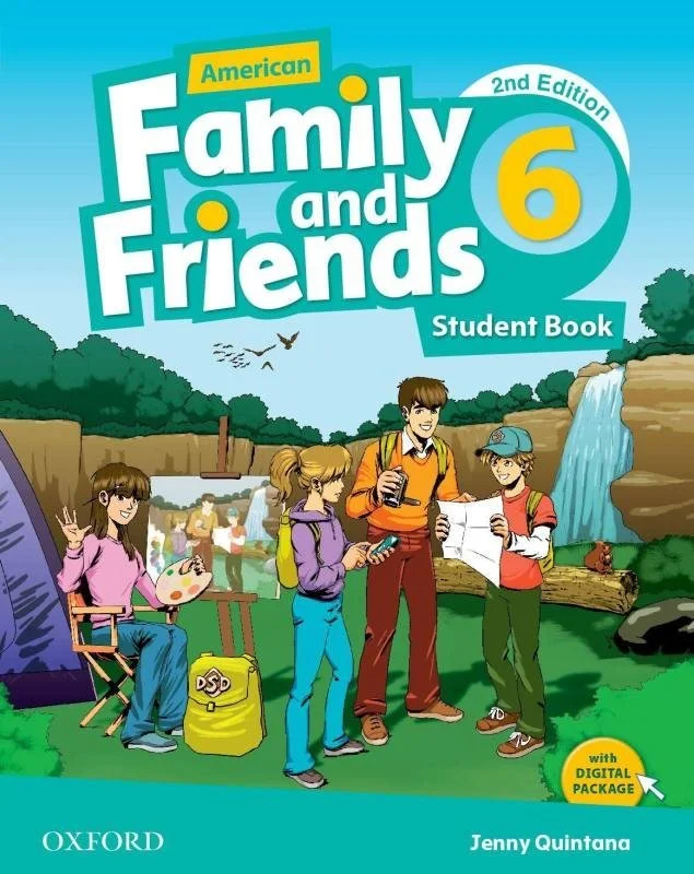 کتاب امریکن فمیلی اند فرندز American Family and Friends 6