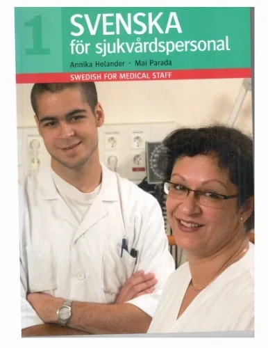 کتاب زبان سوئدی Svenska för sjukvårdspersonal