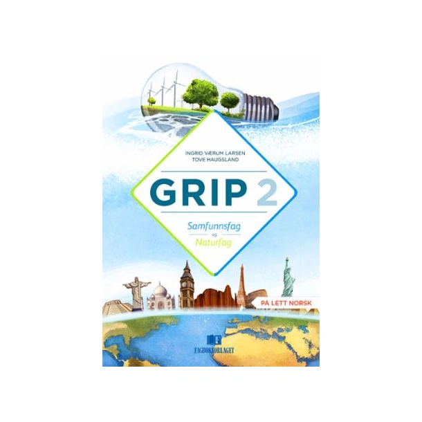 کتاب زبان نروژی GRIP 2 Samfunnsfag og naturfag