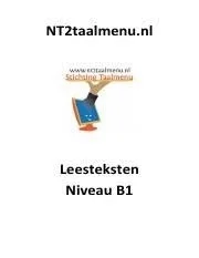 کتاب زبان هلندی Leesteksten niveau B1