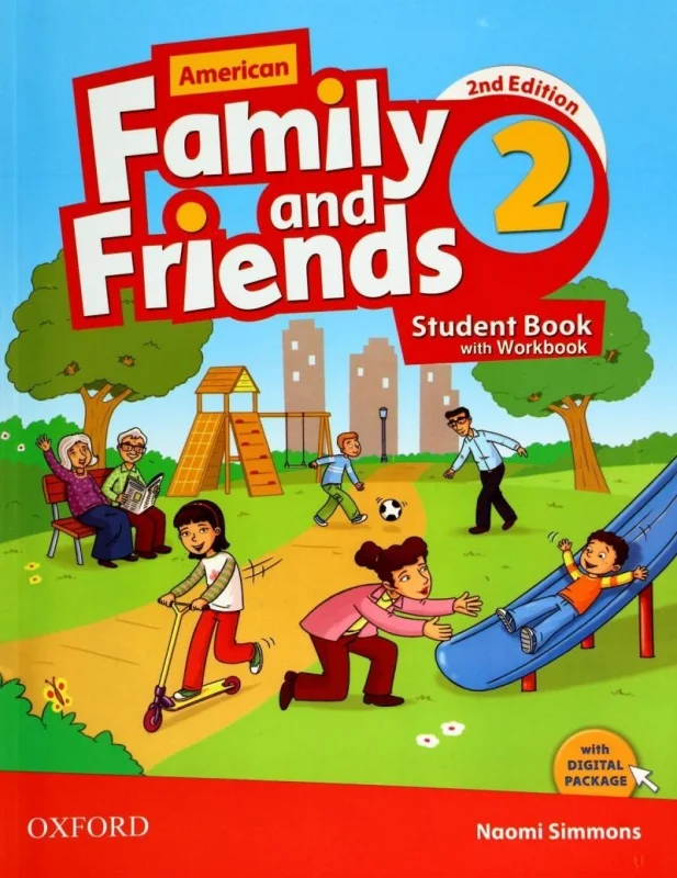 کتاب فمیلی اند فرندز American Family and Friends 2