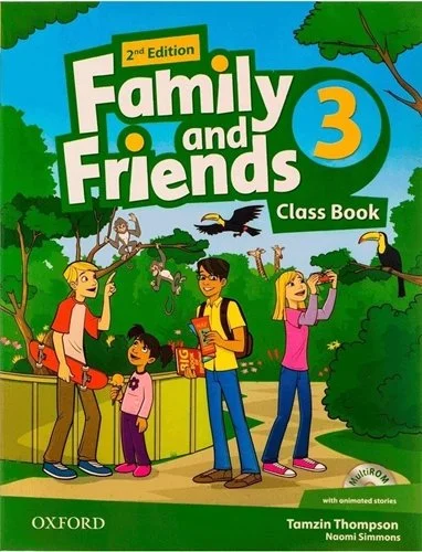 کتاب فمیلی اند فرندز سه American Family and Friends 3