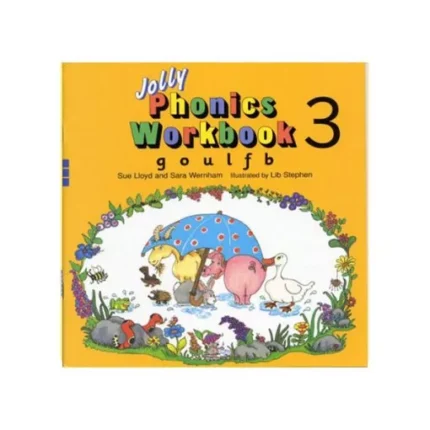 جولی فونیکس ورک بوک Jolly Phonics workbook 3