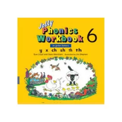 Jolly Phonics workbook 6 جولی فونیکس ورک بوک