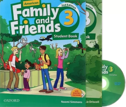 امریکن فمیلی اند فرندز 3 | خرید کتاب زبان انگلیسی American Family and Friends 3