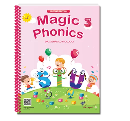 مجیک فونیکس 3 | خرید کتاب زبان انگلیسی Magic Phonics Step 3
