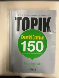 150 تاپیک اسنشیال گرامر کتاب کره ای TOPIK Essential Grammar 150