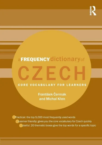 ای فرکانسی دیکشنری او چک کتاب زبان چک A Frequency Dictionary of Czech