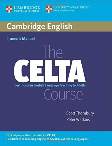 د سلتا کورس | خرید کتاب زبان انگلیسی Cambridge English Trainer’s Manual the CELTA Course