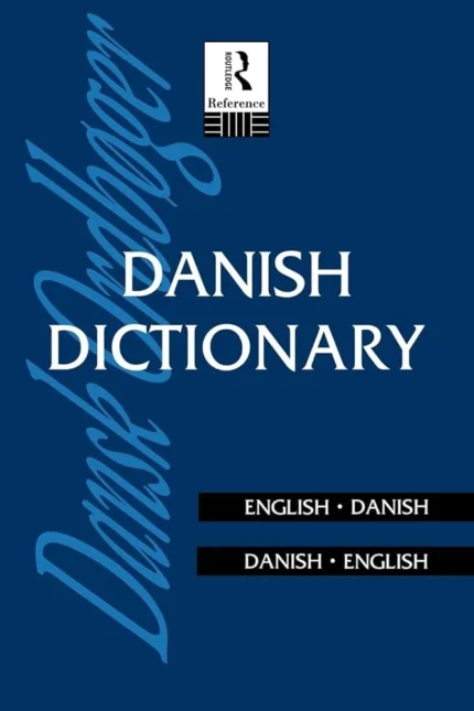 دنیش دیکشنری کتاب دانمارکی Danish Dictionary Danish-English