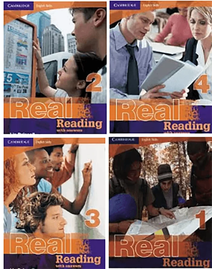 پک 4 جلدی کمبریج انگلیش اسکیلز ریل ریدینگ | خرید کتاب زبان انگلیسی Cambridge English Skills Real Reading