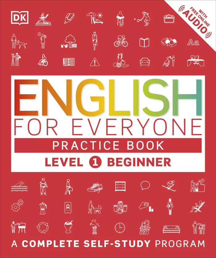 انگلیش فور اوری وان بیگینر پرکتیس بوک | خرید کتاب زبان انگلیسی English for Everyone: Level 1 Beginner Practice Book