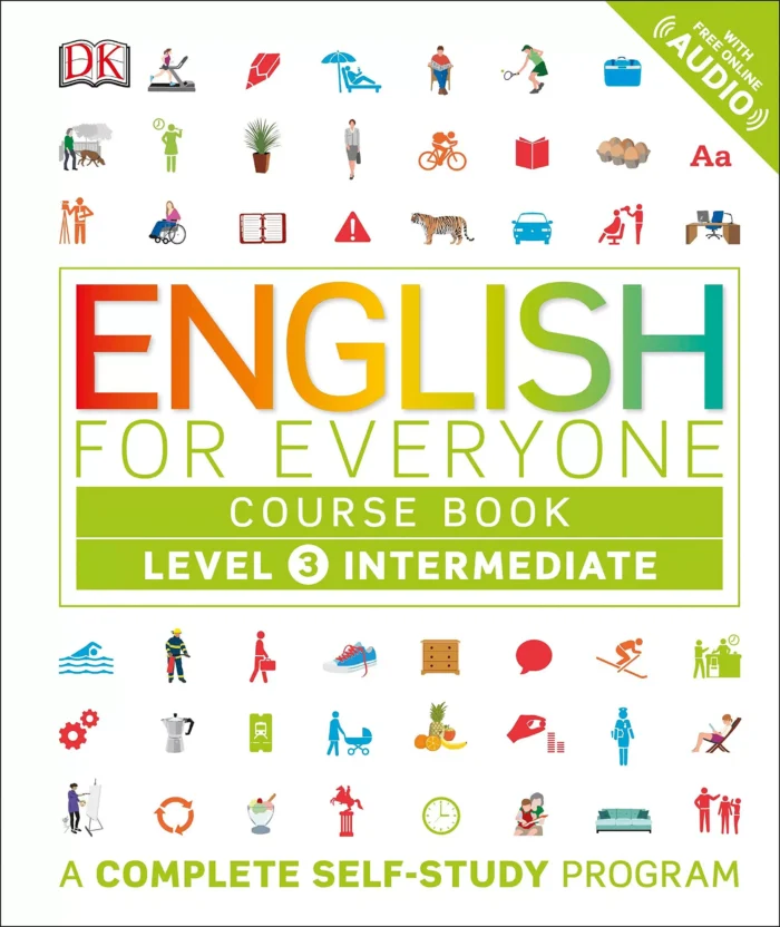 کتاب انگلیش فور اوری وان |خرید کتاب زبان انگلیسی English for Everyone: Level 3 Intermediate Course Book