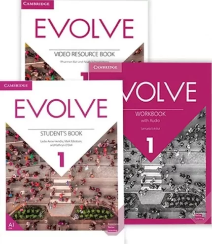 پک کامل کتاب ایوالو 1 | خرید کتاب زبان انگلیسی Evolve 1