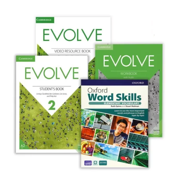 مجموعه کامل کتاب ایوالو 2 | خرید مجموعه کتاب زبان انگلیسی Evolve 2
