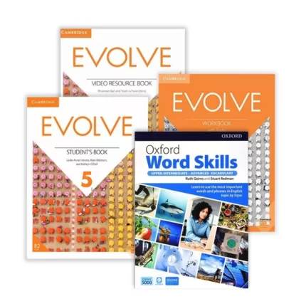 مجموعه کامل کتاب ایوالو 5 | خرید مجموعه کتاب زبان انگلیسی Evolve 5