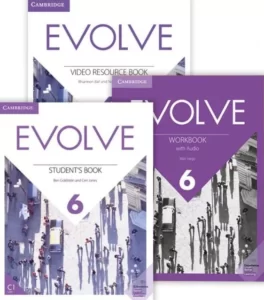 پک کامل کتاب ایوالو 6 + ویدئو | پک کتاب انگلیسی Evolve 6 pack + video