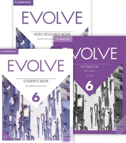 پک کامل کتاب ایوالو 6 + ویدئو | پک کتاب انگلیسی Evolve 6 pack + video