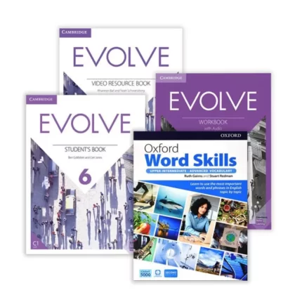 مجموعه کامل کتاب ایوالو 6 | خرید مجموعه کتاب زبان انگلیسی Evolve 6