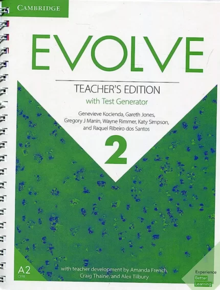 کتاب ایوالو | خرید کتاب زبان انگلیسی Evolve Level 2 Teacher s Edition with Test Generator