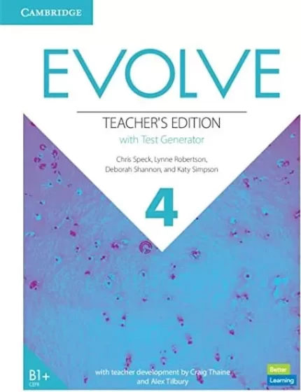 کتاب ایوالو | خرید کتاب زبان انگلیسی Evolve Level 4 Teachers Edition with Test Generator