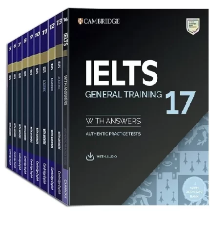 آیلتس کمبریج جنرال 16 جلدی | خرید کتاب زبان انگلیسی IELTS Cambridge