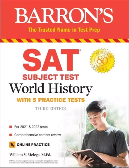 اس ای تی سابجکت تست ورلد هیستوری | خرید کتاب آزمون زبان انگلیسی SAT Subject Test World History
