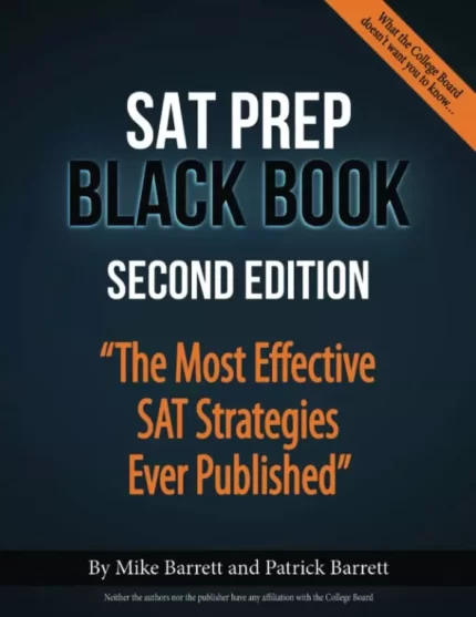 اس ای تی پریپ بلک بوک | خرید کتاب آزمون زبان انگلیسی SAT Prep Black Book