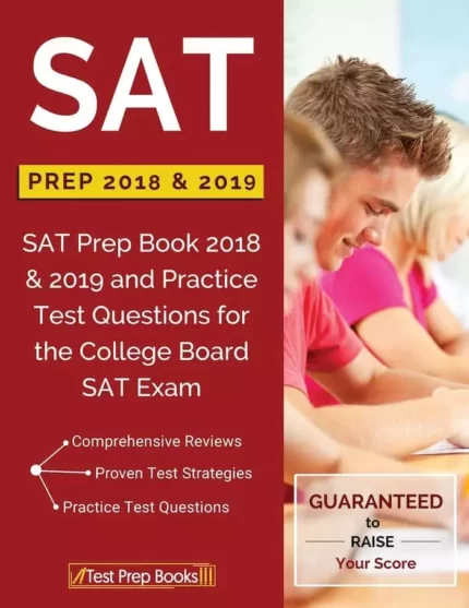 اس ای تی پریپ بوک خرید کتاب زبان انگلیسی SAT Prep Book 2018 & 2019