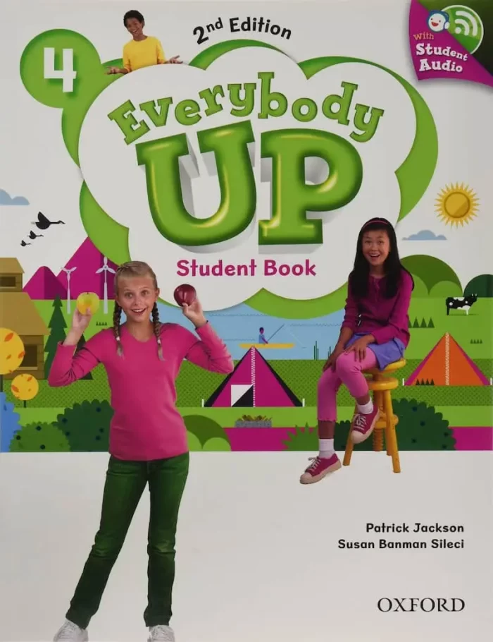 اوری بادی اپ 4 | خرید کتاب زبان انگلیسی Everybody Up 4 2nd