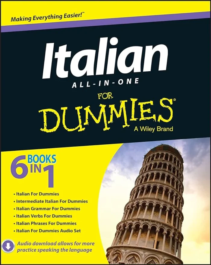 ایتالین آل این وان فور دامیز کتاب ایتالیایی Italian All-in-One For Dummies