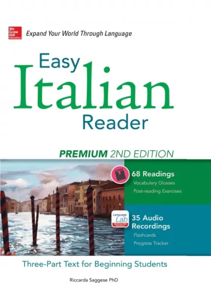 ایزی ایتالین ریدر | خرید کتاب زبان ایتالیایی Easy Italian Reader Premium 2nd Edition