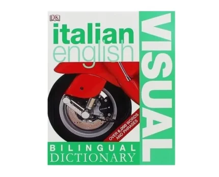 بایلینگوال ویژوال دیکشنری ایتالین کتاب ایتالیایی Bilingual visual dictionary italian - english