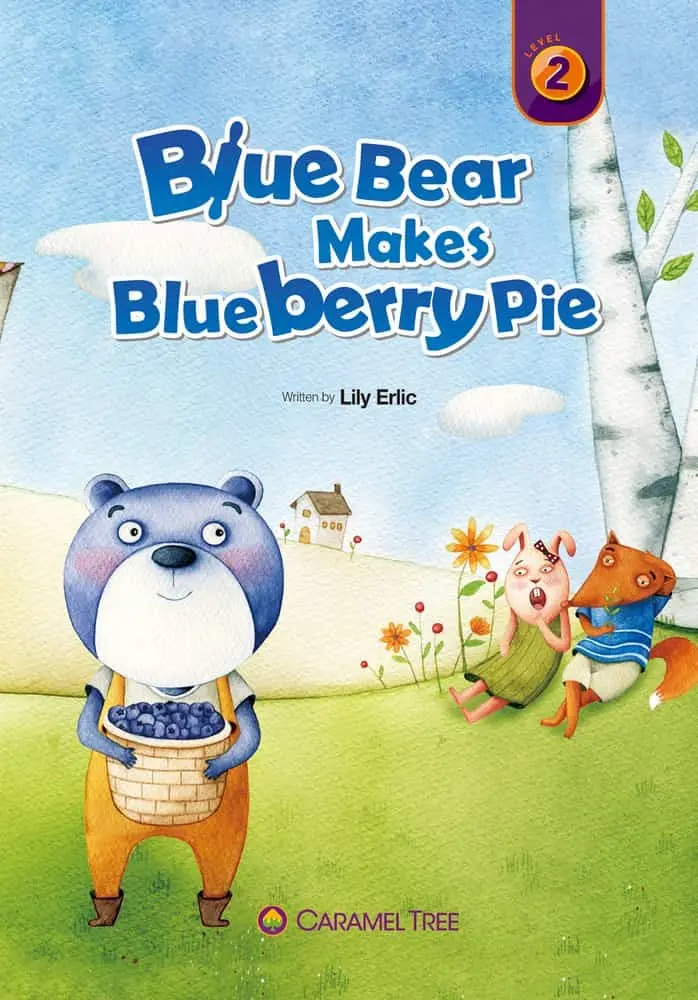 بلو بر میکس بلوبری پای 2 خرید کتاب زبان انگلیسی Blue Bear Makes Blue berry Pie 2