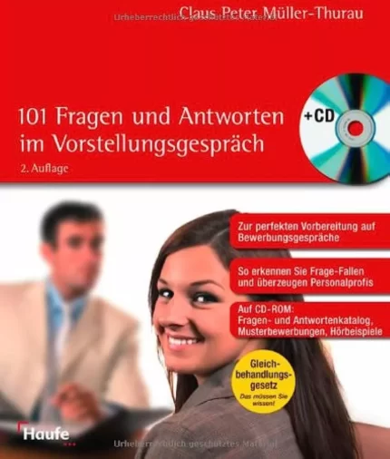 خرید کتاب زبان آلمانی 101Fragen und antworten im Vorstellungsgespräch