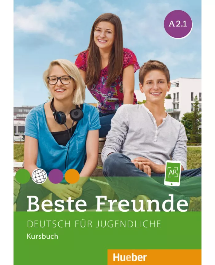 خرید کتاب زبان آلمانی Beste Freunde A2.1 Kursbuch+Arbeitsbuch