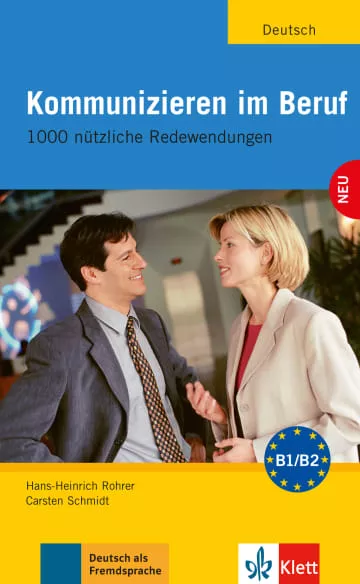 خرید کتاب زبان آلمانی Kommunizieren im Beruf 1000nutzliche Redewendungen