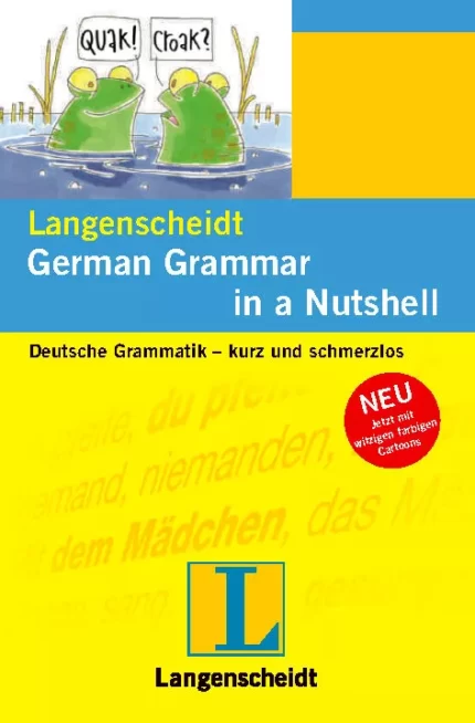 خرید کتاب زبان آلمانی Langenscheidt German Grammar in a Nutshell