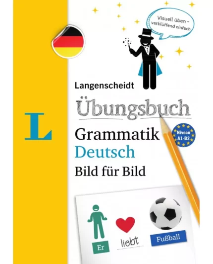 خرید کتاب زبان آلمانی Langenscheidt Übungsbuch Grammatik Deutsch Bild für Bild