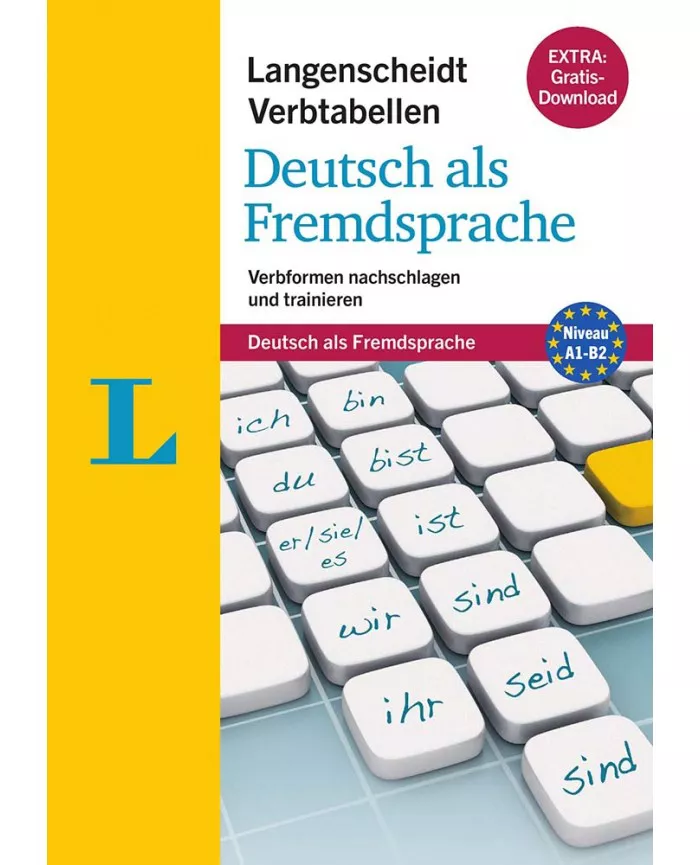 خرید کتاب زبان آلمانی Langenscheidt Verbtabellen A1-B2