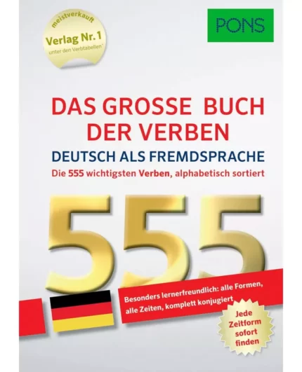 خرید کتاب زبان آلمانی PONS Das Gross Buch Der Verben 555 A2-B2